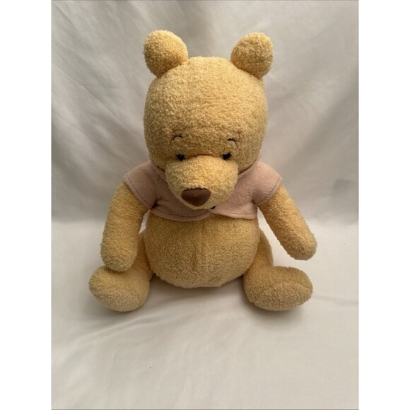 Walt Disney Winnie The Pooh Stuff Animal Plush Movable Arms And Legs 14”  VGUC - Picture 1 of 6